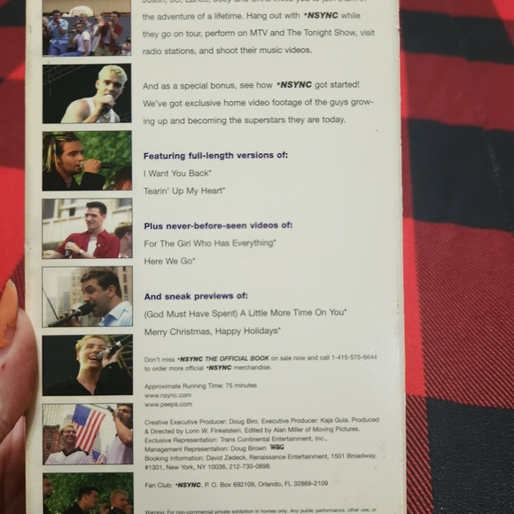 *NSYNC N The Mix VHS Tape Vintage - Picture 2 of 2